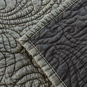 KING SIZE JEANS QUILT SET